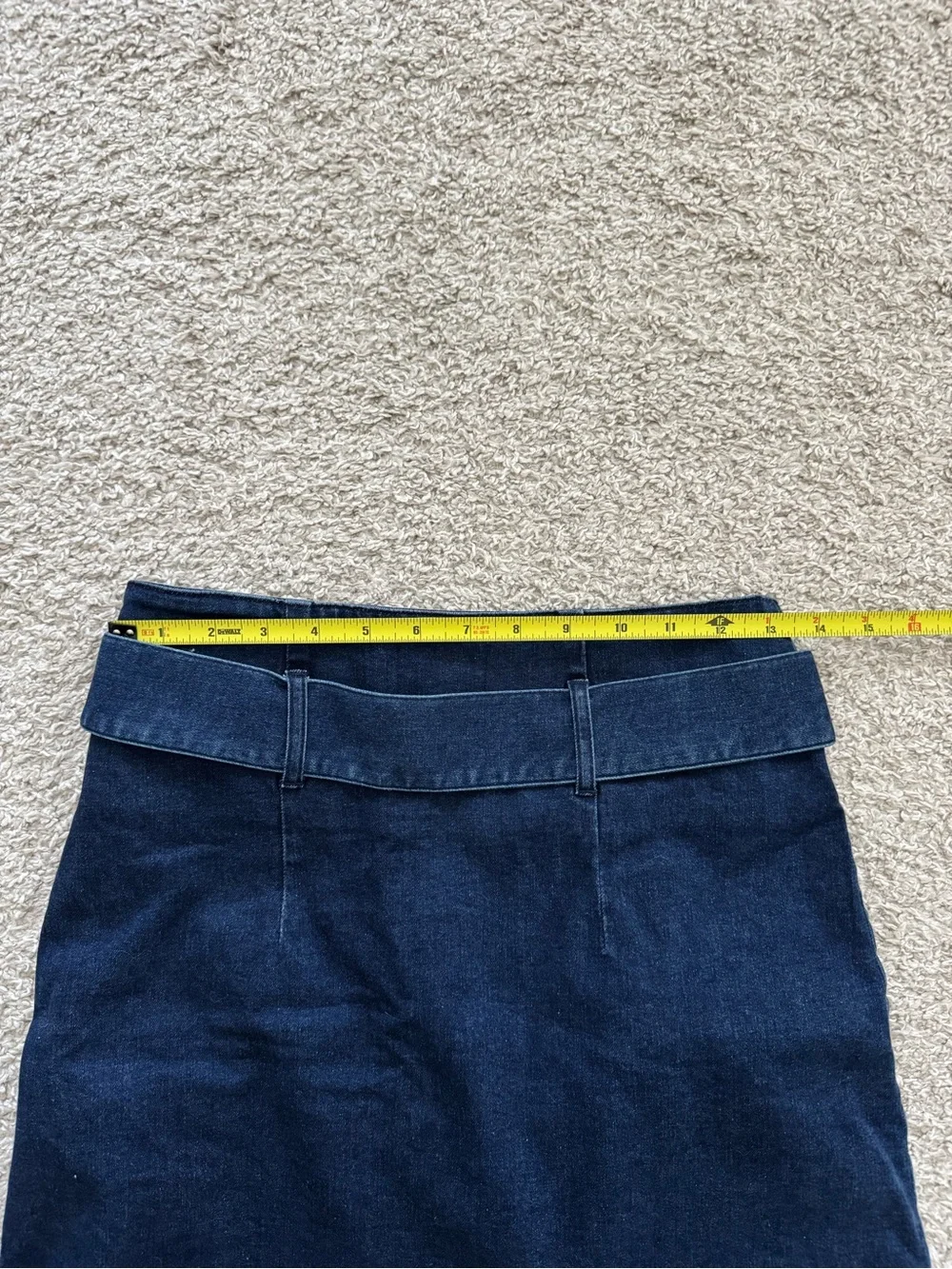 Sezane denim skirt